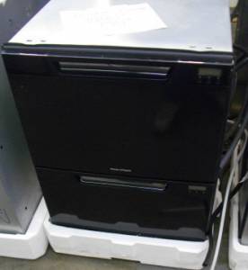 Refurbished Fisher Paykel Black Dishwasher Dishdrawers