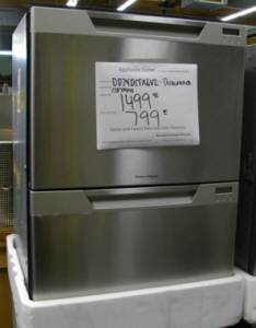   Paykel Double Dishdrawer Tall Tub Dishwasher Stainless Steel